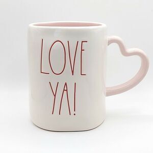 Rae Dunn MuG heart handle NEW